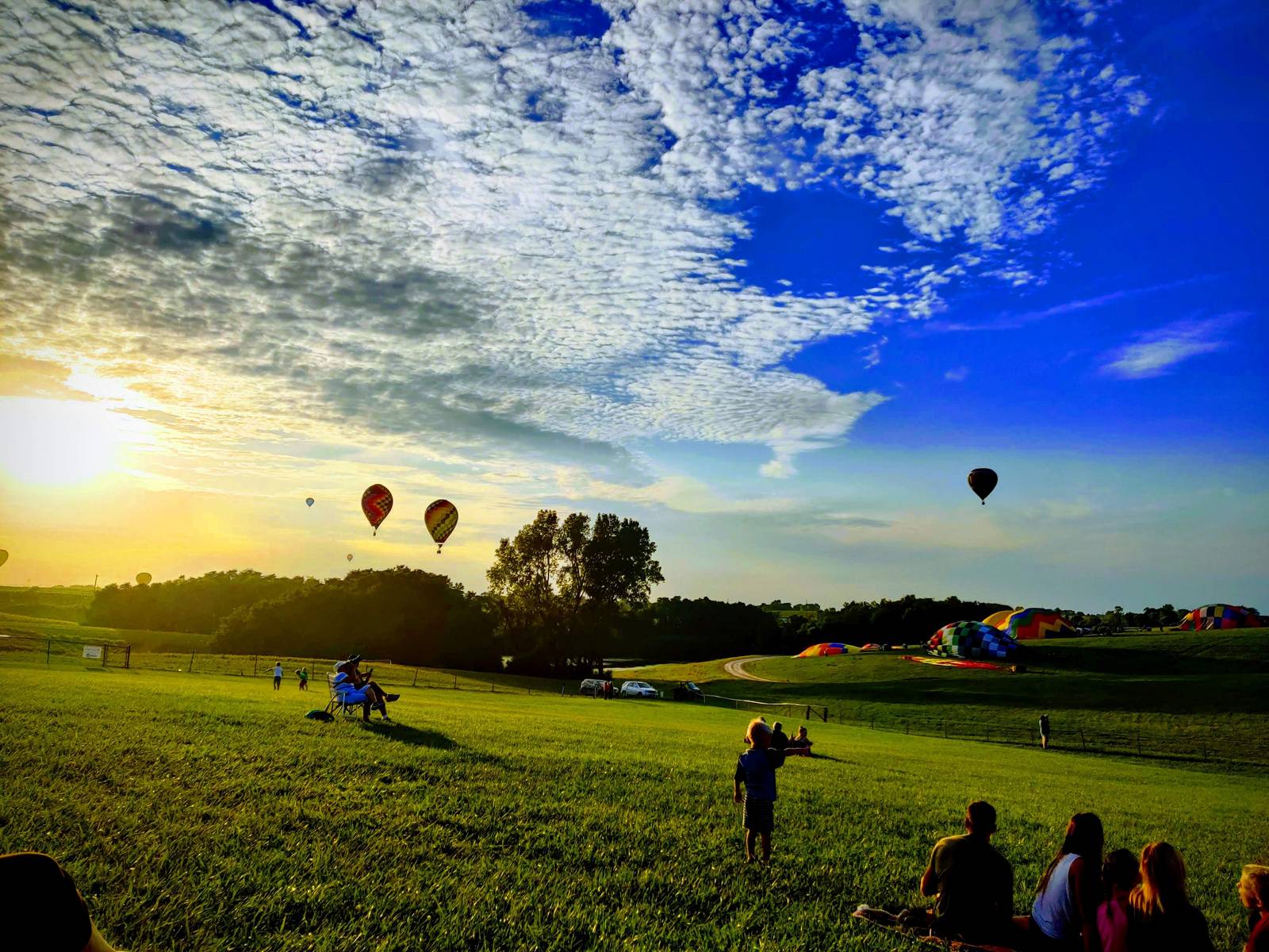 Floating Into The Sunset